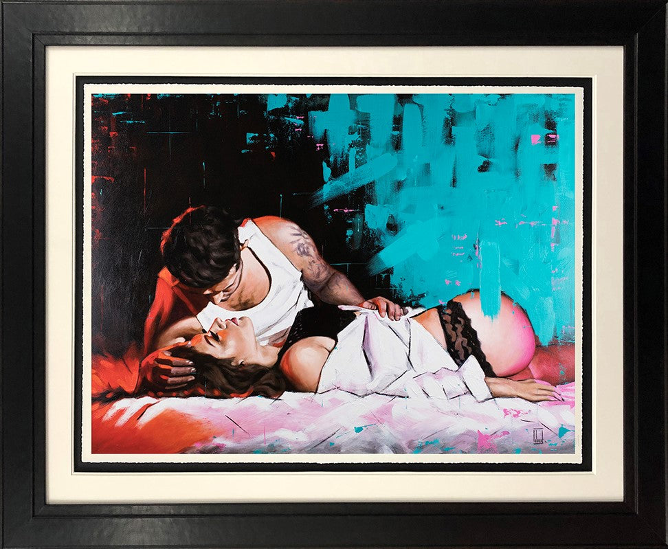 Lust Has No Mercy Framed Print on Paper by Artist Richard Blunt