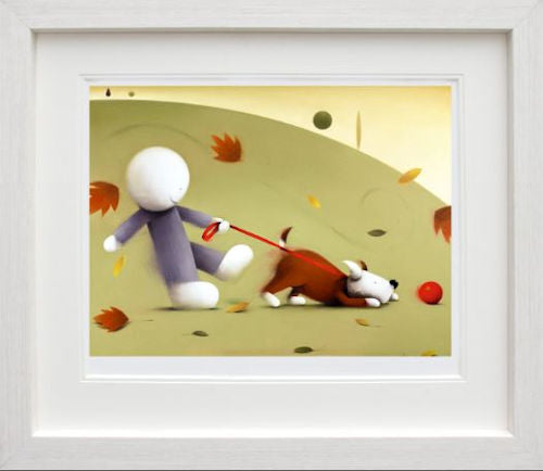 Mad About The Ball Framed Print by Artist Doug Hyde