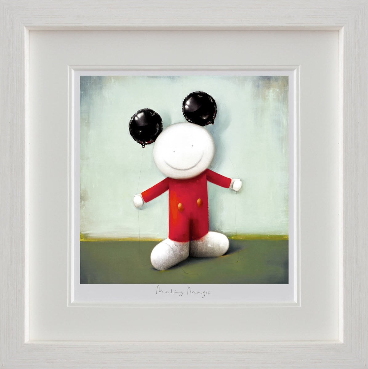 Making Magic Framed Signed Limited Edition Print on Paper by Artist Doug Hyde