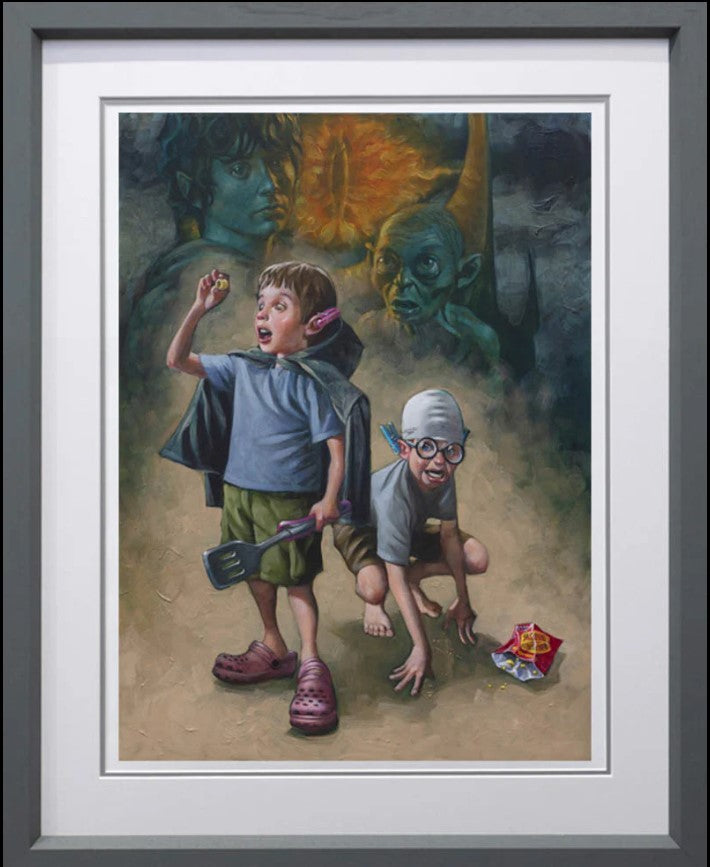 My Preciousss Framed Print on Paper by Artist Craig Davison