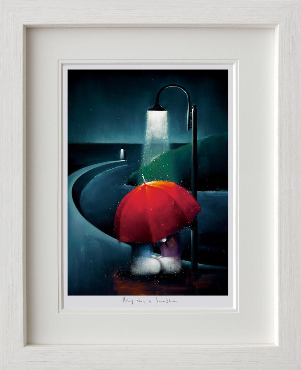 My Ray of Sunshine Framed Signed Limited Edition Print on Paper by Artist Doug Hyde