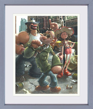 One Of These Days I’m Gonna Get Organezized Framed Print on Paper by Artist Craig Davison