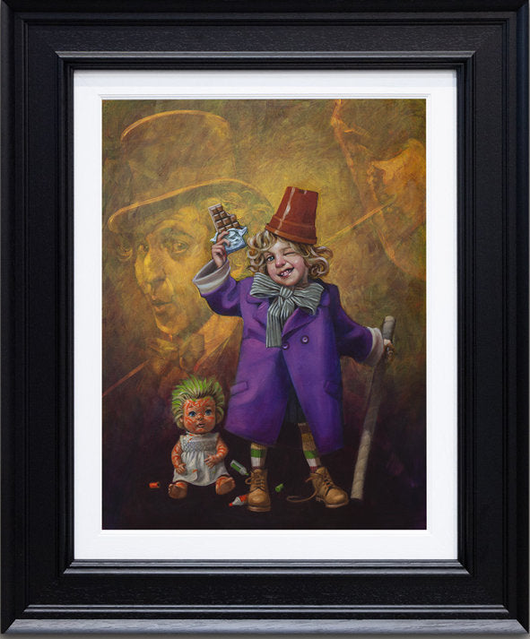 Pure Imagination Framed Canvas on Board by Artist Craig Davison