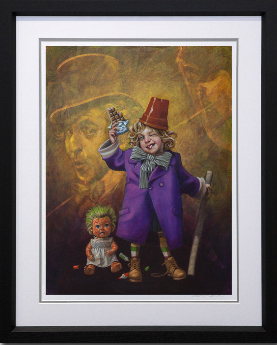 Pure Imagination Framed Print on Paper by Artist Craig Davison