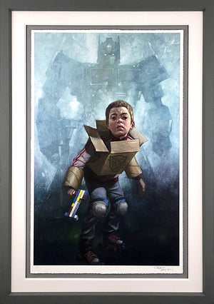 Roberts in Disguise Framed Print on Paper by Artist Craig Davison