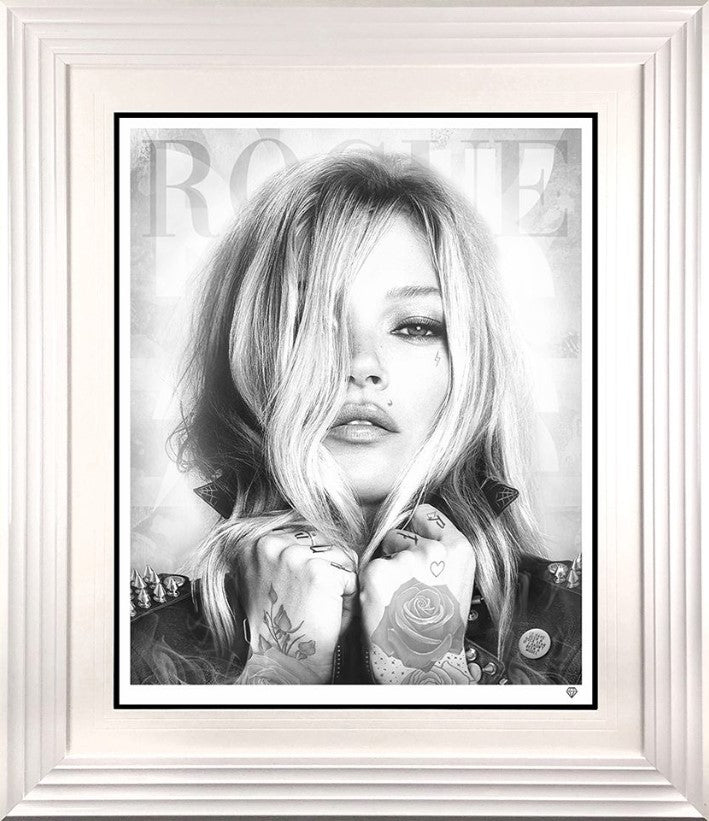 Rock Star Rogue Framed Print on Paper by Artist JJ Adams