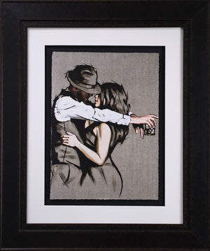 Shelter Me Framed Print on Paper by Artist Richard Blunt