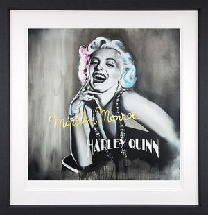 Some Like It Harley Framed Paper Edition by Artist Mr J