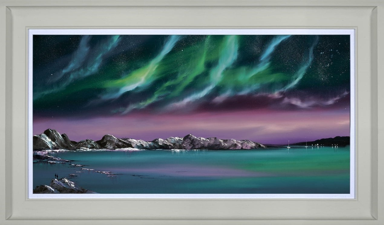 Spectrum Framed Canvas on Board by Artists Philip Gray