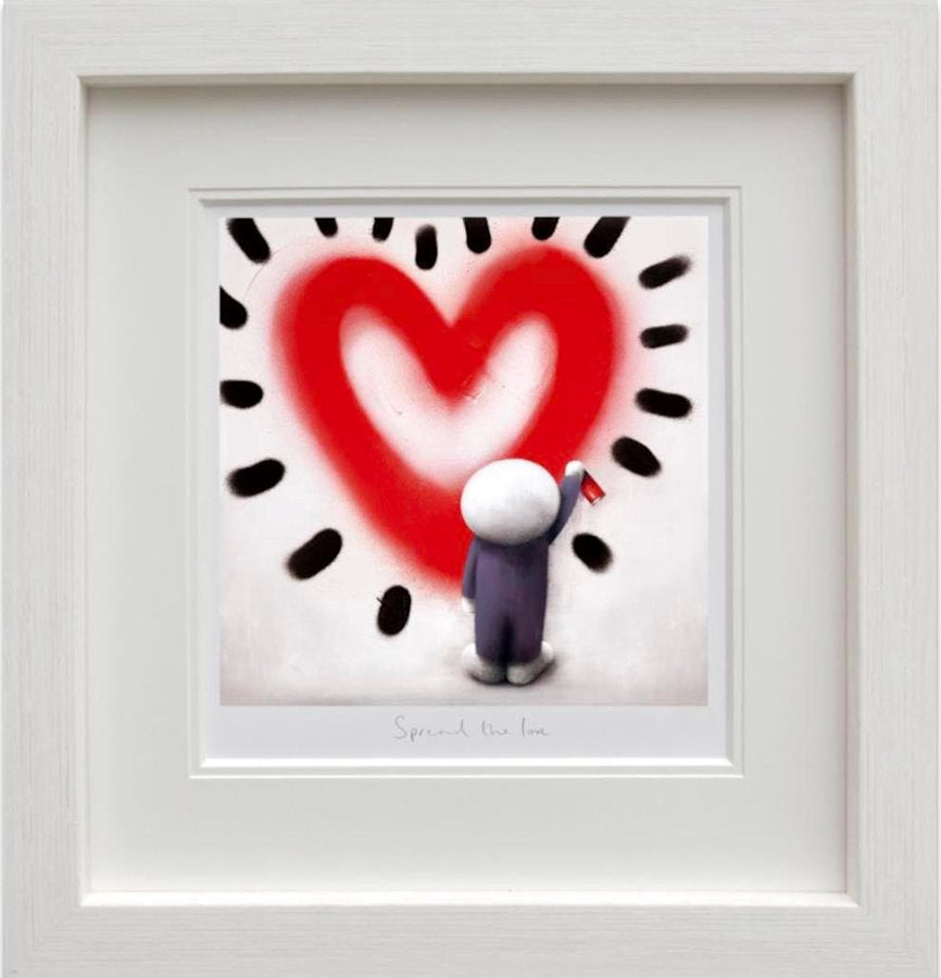 Spread The Love Framed Print by Artist Doug Hyde