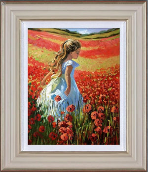 Summer Meadow Framed Canvas on Board by Sherree Valentine Daines