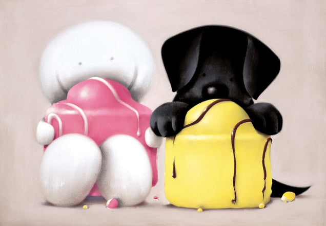 Sweet Talk Mounted Print by Artist Doug Hyde