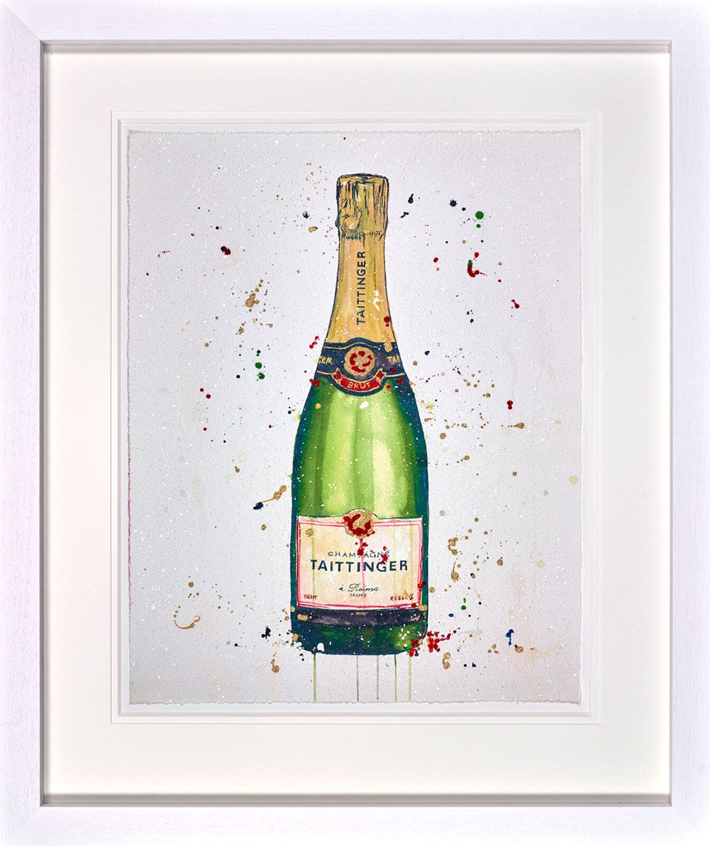 Taste of Celebration Framed Print on Paper by Artist Stephen Graham 