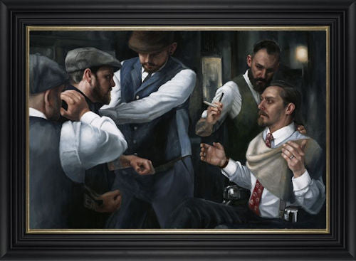 The Betrayal Framed Print on Board by Artist Vincent Kamp