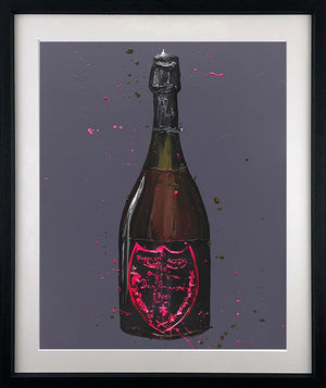 The Dom Rose Framed Print on Paper by Artist Paul Oz