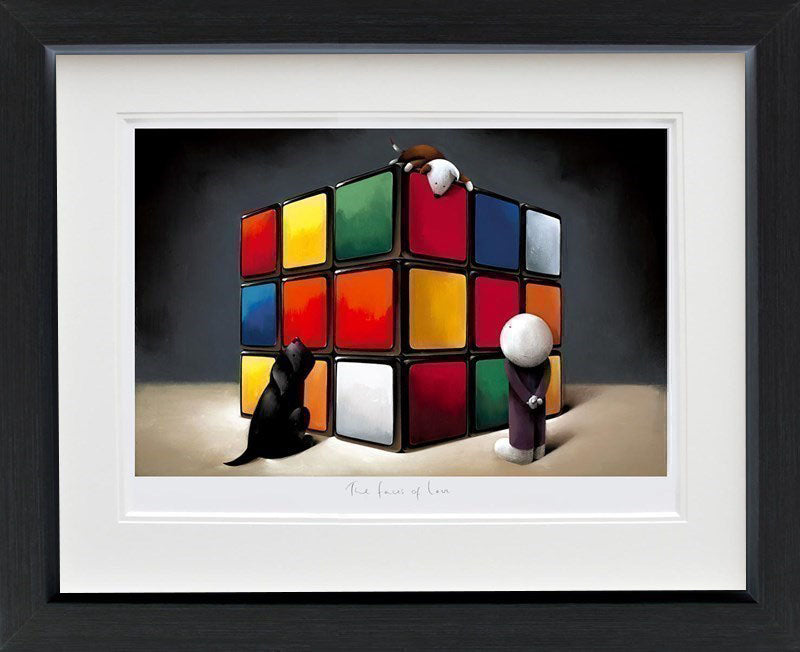 The Faces of Love Framed Print by Artist Doug Hyde