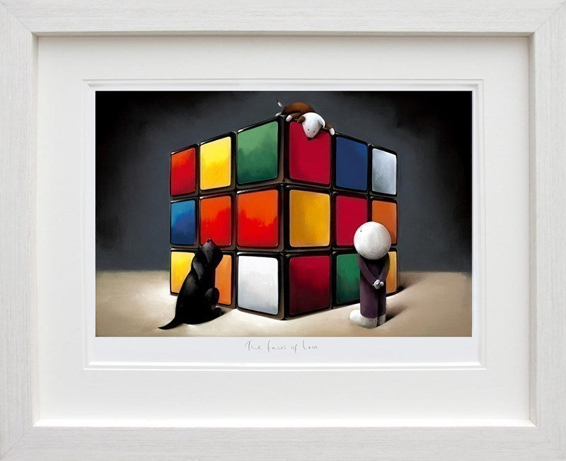 The Faces of Love Framed Print by Artist Doug Hyde