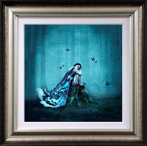 The Guardian Framed Print on Paper by Artist Michelle Mackie