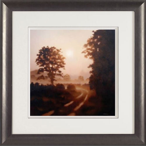 The Lane To The River Framed Print on Paper by Artist John Waterhouse