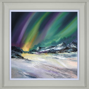 The Light Show Framed Canvas on Board by Artists Philip Gray