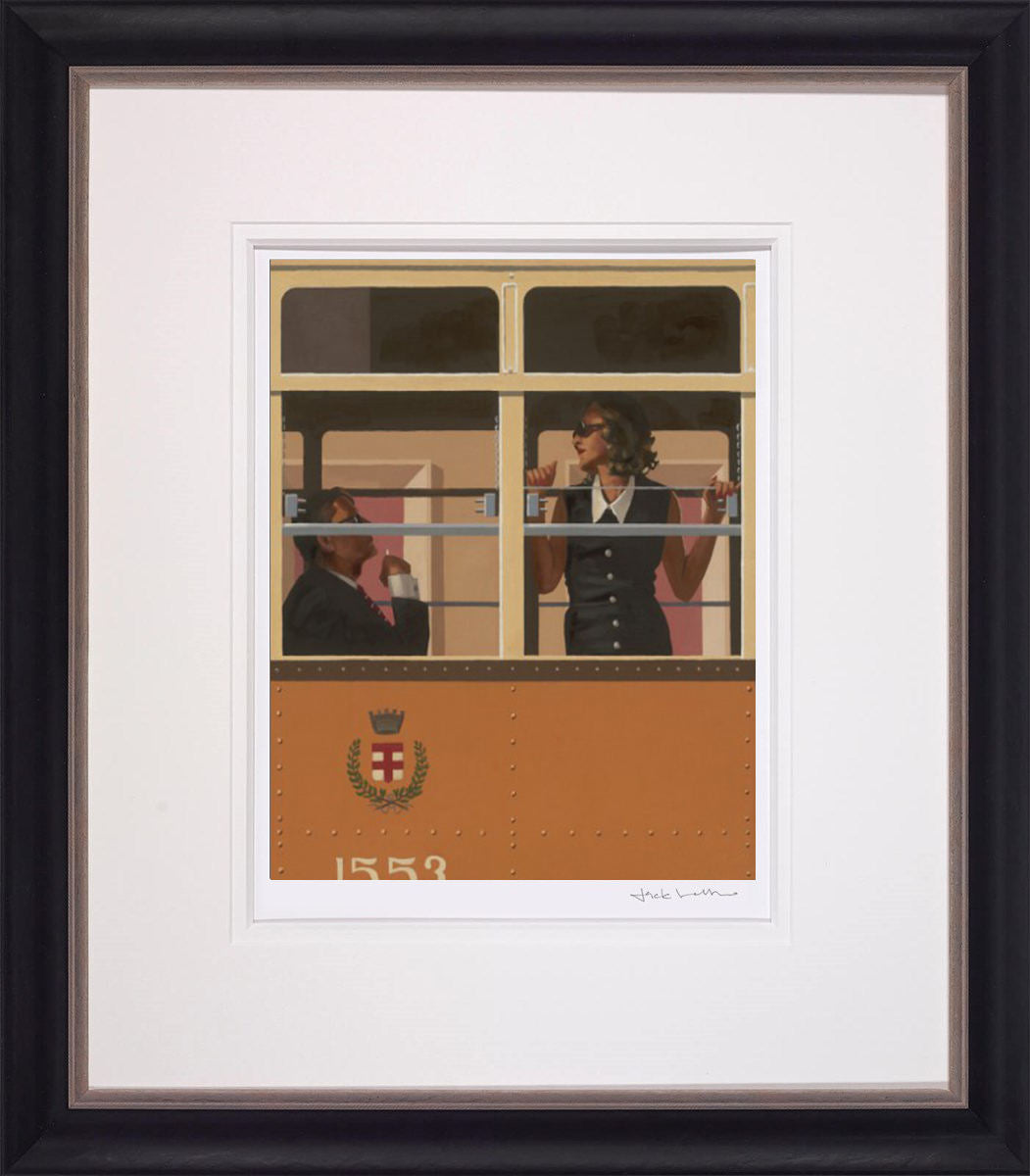 The Look of Love Framed Print on Paper by Artist Jack Vettriano