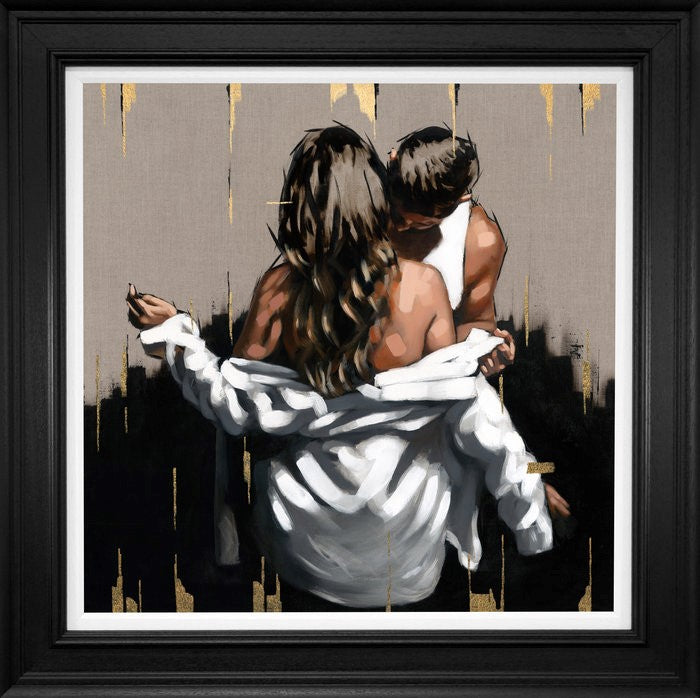 The Precious Moment Framed Hand Finished Print on Board by Artist Richard Blunt