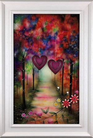 The Right Path Framed Print on Paper by Artist Kealey Farmer