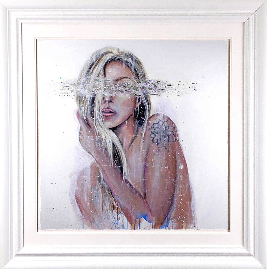 Turning To Dust Framed Print on Paper by Artist Carly Ashdown