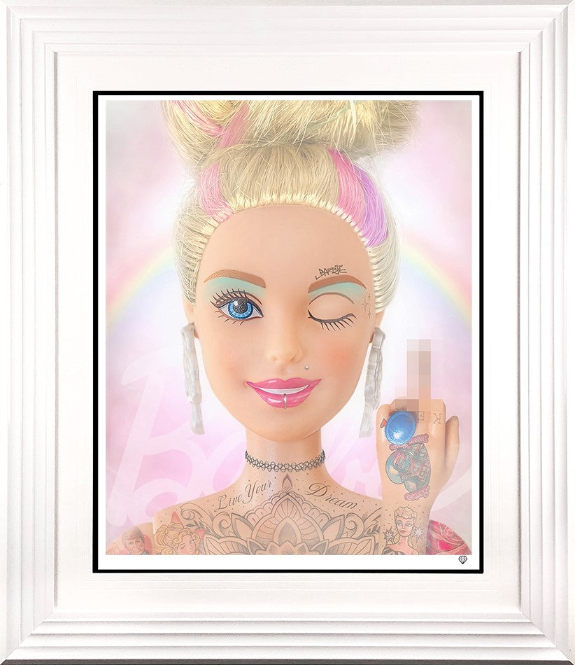 We Girls Can Do Anything Framed Print on Paper by Artist JJ Adams