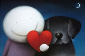 We Share Love Mounted Print by Artist Doug Hyde