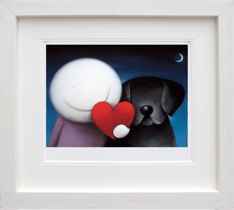 We Share Love Framed Print by Artist Doug Hyde