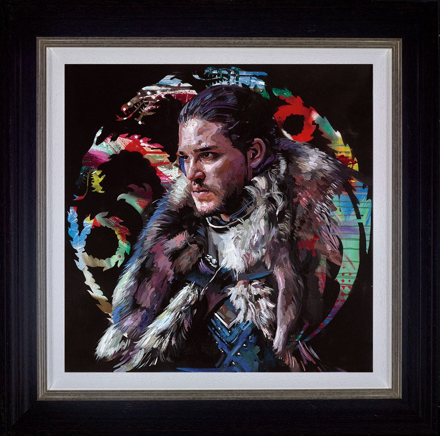 Winter is Coming Framed Print on Board by Artist Zinsky