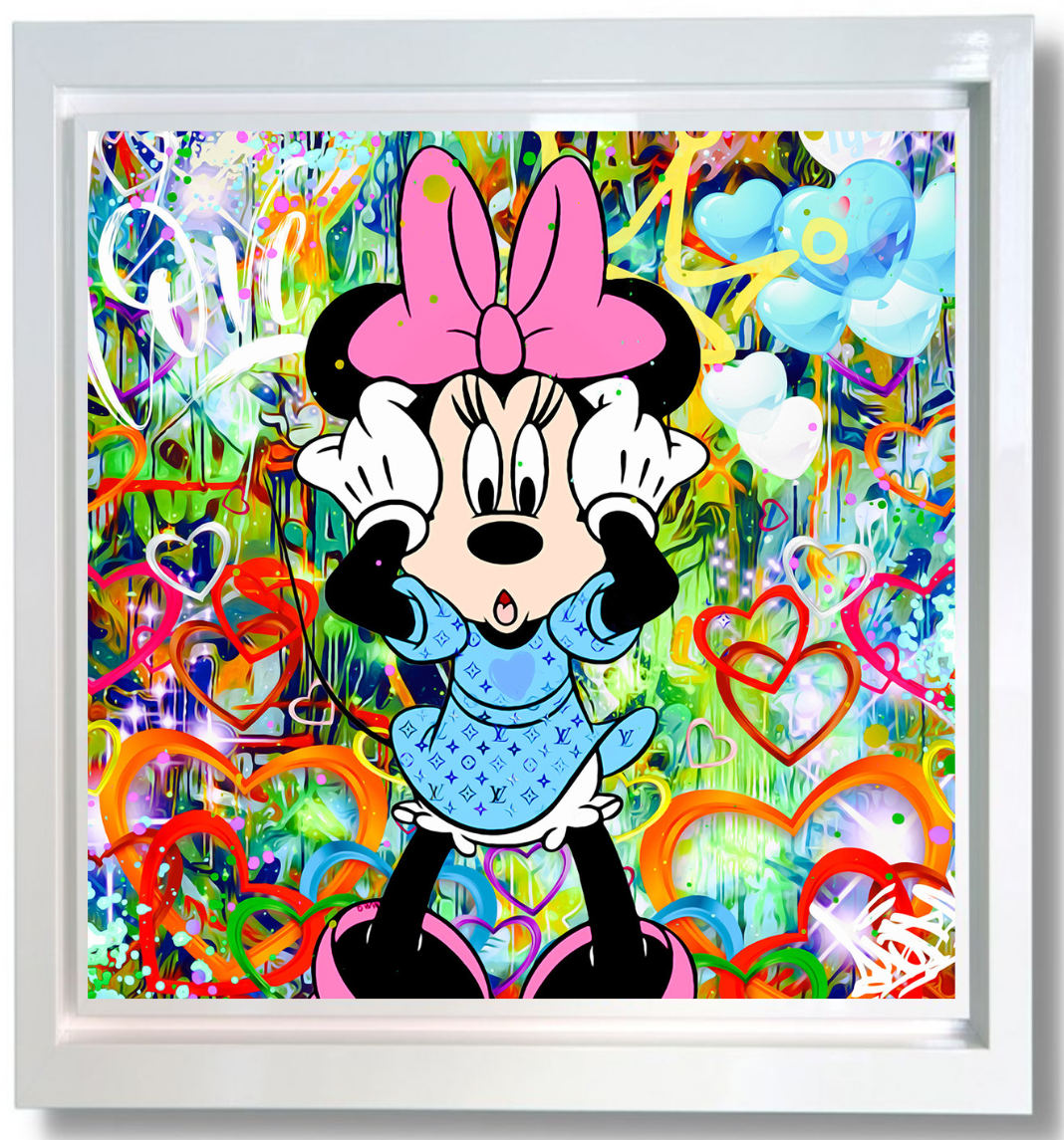 You What Framed Print on Board by Artist #Onelife