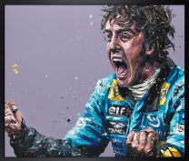 2005 Screaming Alonso - Canvas